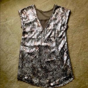 Free People sequin top (mini dress)